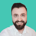 An image of Haris Kabiljagic on a green background