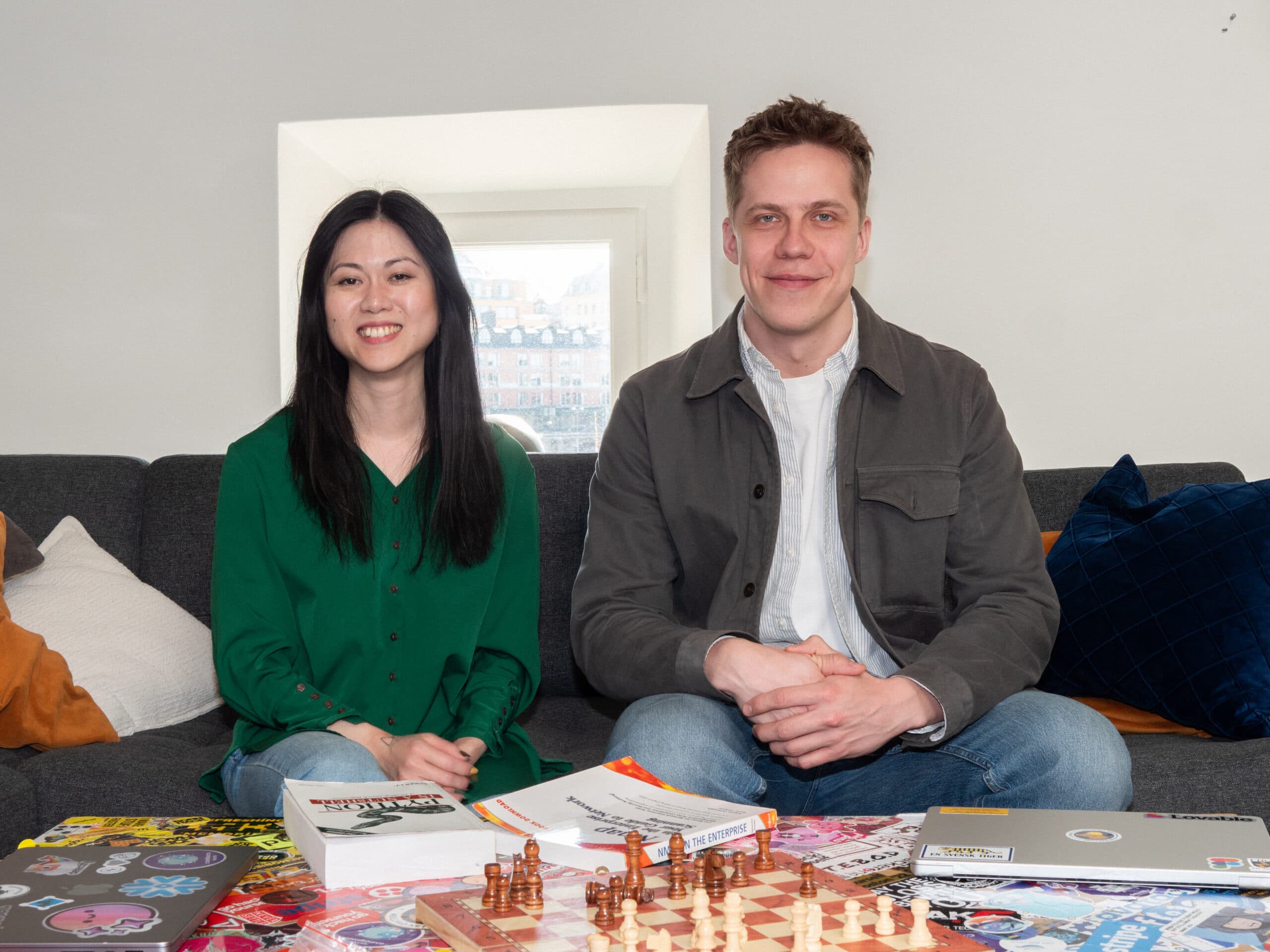 Danwei Tran Luciani and Linus Kingfors