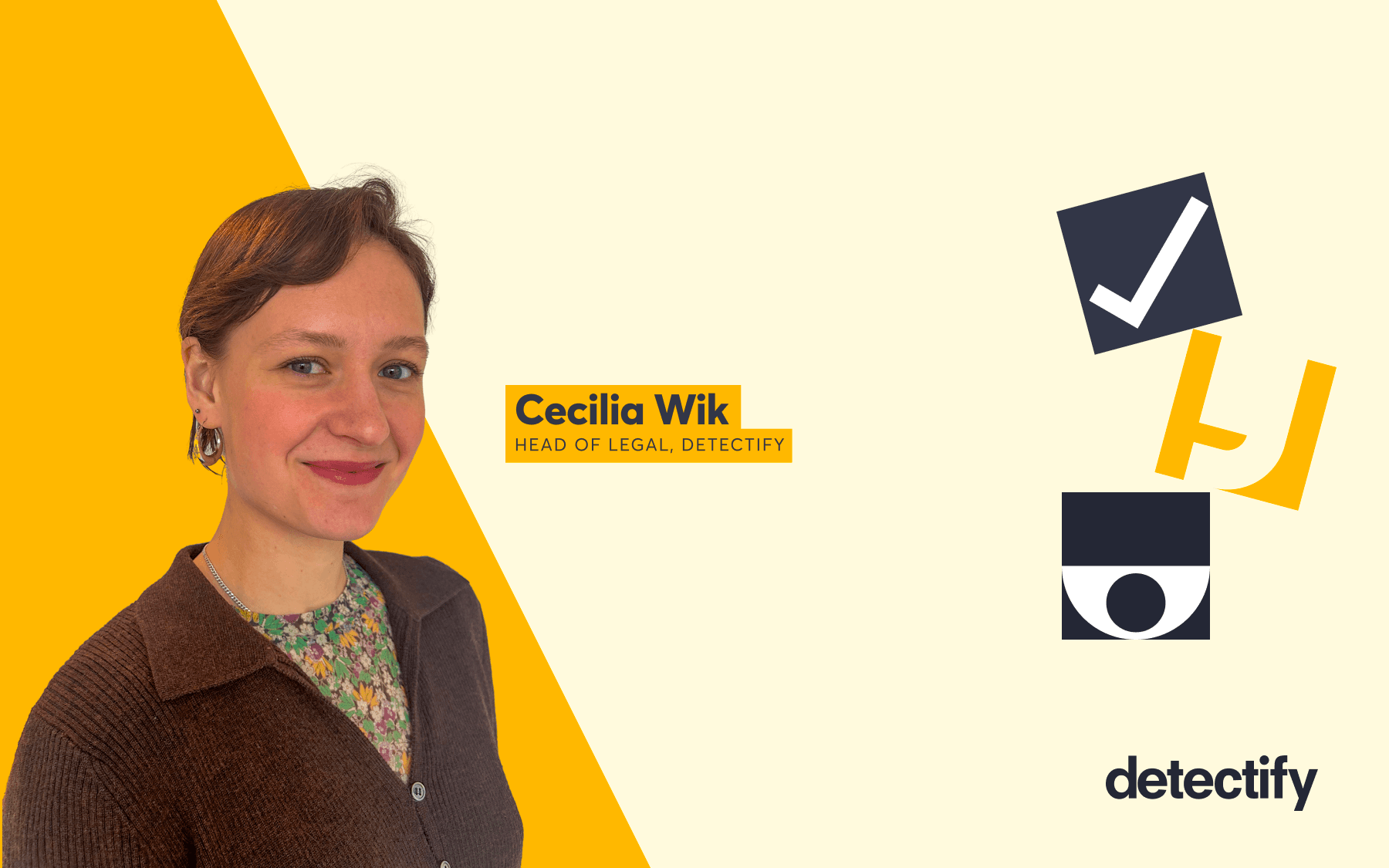 Detectify Head of Legal Cecilia Wik